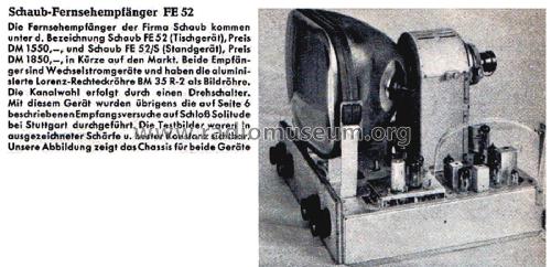 FE52; Schaub und Schaub- (ID = 2537410) Television