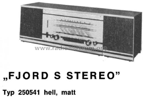 Fjord S Stereo 250541; Schaub und Schaub- (ID = 190188) Radio