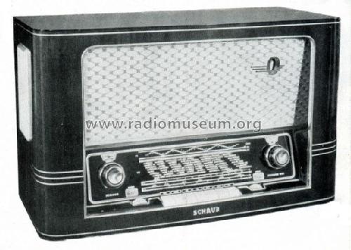 Goldsuper W35P-3D Tipo 4707; Schaub und Schaub- (ID = 295177) Radio
