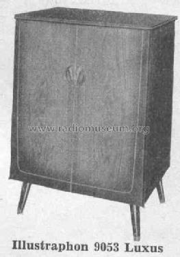 Illustraphon 9053 Luxus 54541A / 54540; Schaub und Schaub- (ID = 379846) Televisore