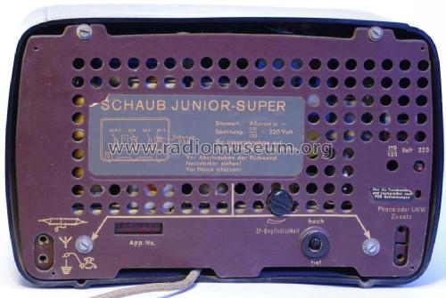 Junior II KML; Schaub und Schaub- (ID = 2612084) Radio