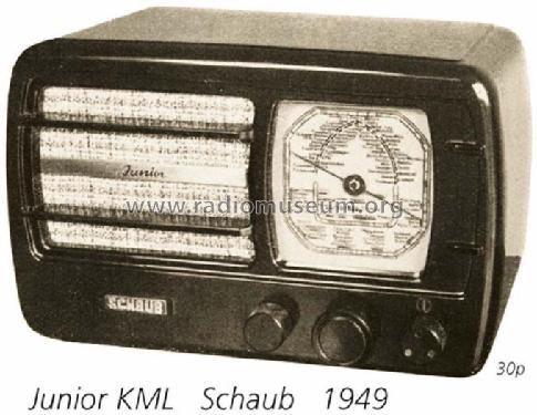 Junior II KML; Schaub und Schaub- (ID = 824) Radio
