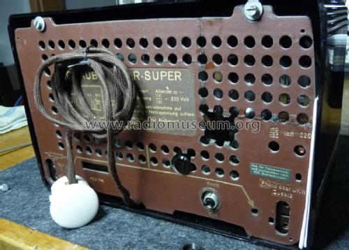 Junior Super, Ausführung II ; Schaub und Schaub- (ID = 2631094) Radio