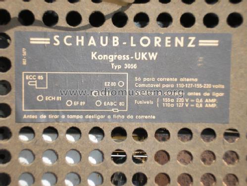 Kongress UKW 3056; Schaub und Schaub- (ID = 1068468) Radio