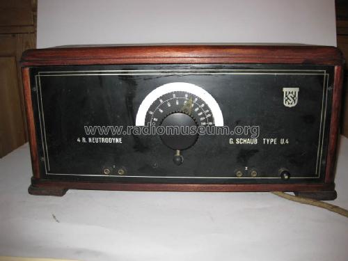 Neutrodyne U4 ; Schaub und Schaub- (ID = 1588509) Radio