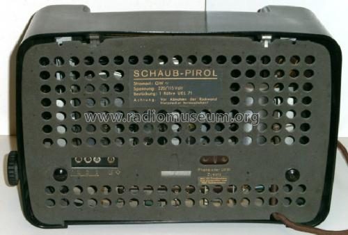 Pirol II B; Schaub und Schaub- (ID = 1182473) Radio