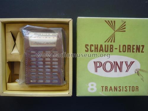 Pony - ML 11085; Schaub und Schaub- (ID = 2047825) Radio