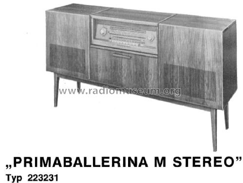 Primaballerina M Stereo 223231; Schaub und Schaub- (ID = 190426) Radio