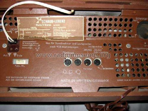 Rialto S Stereo 231151; Schaub und Schaub- (ID = 133029) Radio