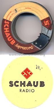 Supracord-Chassis ; Schaub und Schaub- (ID = 1559705) Sonido-V