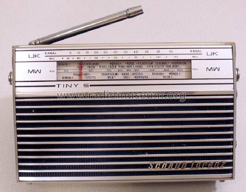 Tiny S 150469 anthrazit; Schaub und Schaub- (ID = 299365) Radio