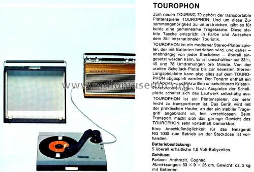 Tourophon ; Schaub und Schaub- (ID = 2705076) R-Player