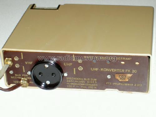 UHF-Konverter FK20; Schaub und Schaub- (ID = 649699) Adattatore
