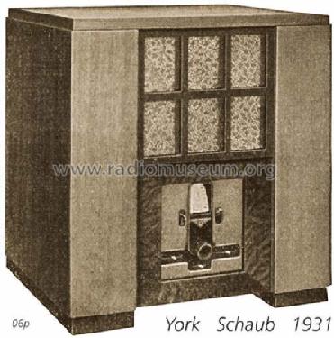 York W; Schaub und Schaub- (ID = 793) Radio