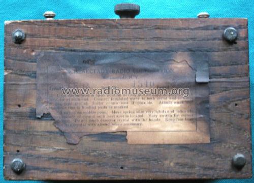 Scyrad Crystal Receiver CR-12; Schenectady Radio (ID = 1095610) Detektor