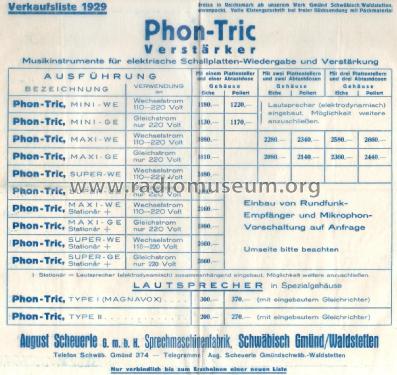 Phon-Tric Super Stationär GE; Scheuerle GmbH, (ID = 3097625) Enrég.-R