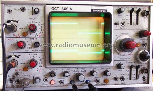 Oscilloscope OCT-569A; Schlumberger; (ID = 976988) Equipment