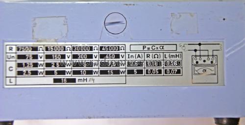 Wattmètre AV5; Schlumberger; (ID = 984546) Equipment