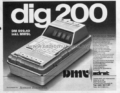 Schneider Digital-Multimeter dig 200; dmv-adret, Digitale (ID = 1712736) Ausrüstung