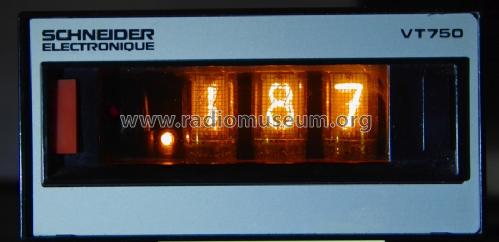 Voltmètre numérique - Digital-Voltmeter VT 750; Schneider (ID = 1693178) Equipment