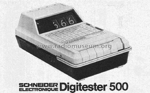 Digitest / Digitester 500; Schneider (ID = 1712640) Equipment