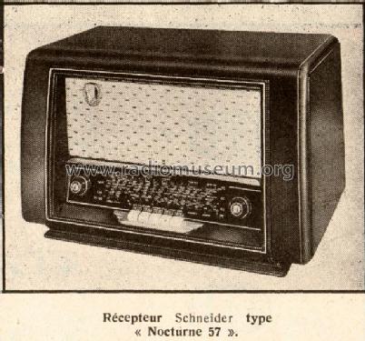 Nocturne 57; Schneider Frères, (ID = 503820) Radio