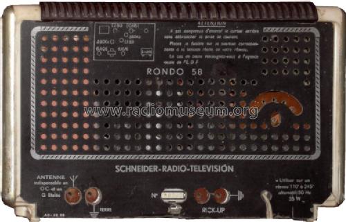 Rondo 58 ; Schneider Frères, (ID = 684782) Radio