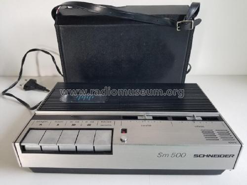 Cassette Player SM 500; Schneider Frères, (ID = 3008502) R-Player