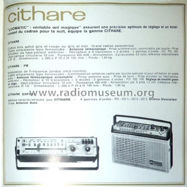 Cithare D85; Schneider Frères, (ID = 2257557) Radio