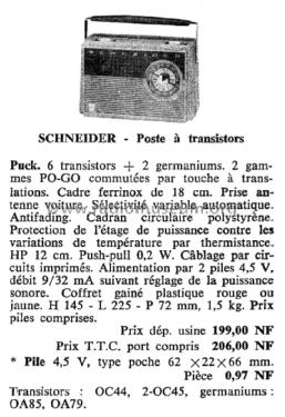 Puck ; Schneider Frères, (ID = 1977003) Radio