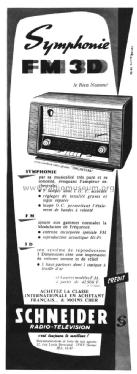 Symphonie FM 3D 59; Schneider Frères, (ID = 1956315) Radio
