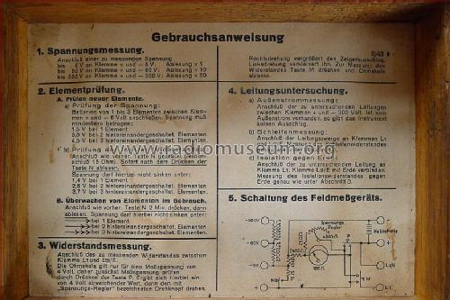 Feldmeßgerät ; Schoeller & Co. (ID = 1597713) Equipment