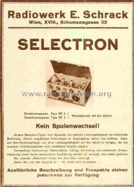 Selectron SE2; Schrack Triotron; (ID = 1584475) Radio