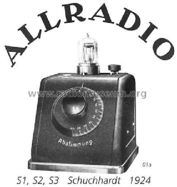 Allradio S3; Schuchhardt, (ID = 724516) Radio