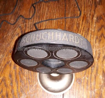 Sende-Mikrophon ; Schuchhardt, (ID = 2231926) Microphone/PU