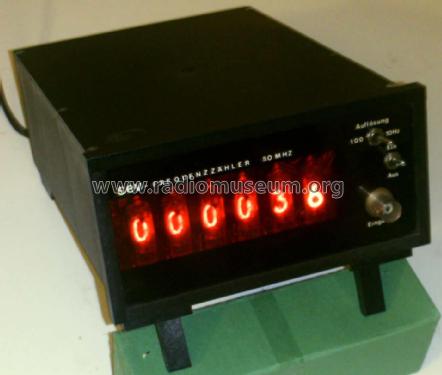 SEV - Frequenzzähler 50 MHz; Schwille-Elektronik (ID = 1941970) Equipment