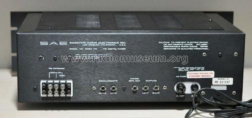 Stereo FM Digital Tuner Mark VIII; Scientific Audio (ID = 2610632) Radio