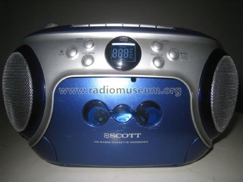 CD Radio Cassette Recorder SWM 7; Scott; H.H.; Maynard (ID = 2117275) Radio