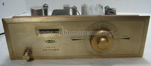 FM Tuner 311-B; Scott; H.H.; Maynard (ID = 2622151) Radio