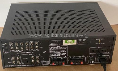 Integrated Amplifier 480A; Scott; H.H.; Maynard (ID = 2779796) Ampl/Mixer