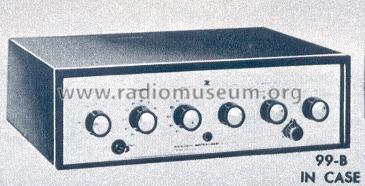 Integrated Amplifier 99-B; Scott; H.H.; Maynard (ID = 222387) Ampl/Mixer