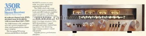 Solid State Stereo Receiver 350R; Scott; H.H.; Maynard (ID = 1811377) Radio