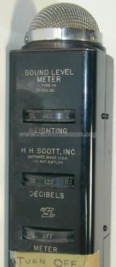 Sound Level Meter 411; Scott; H.H.; Maynard (ID = 1317988) Equipment