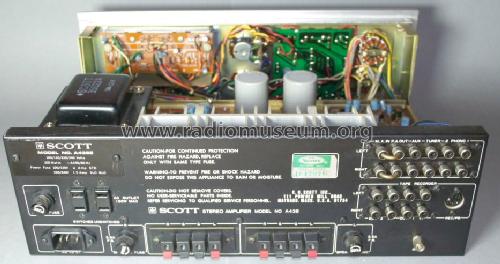 Stereo Amplifier A436 / A436E; Scott; H.H.; Maynard (ID = 1914947) Ampl/Mixer