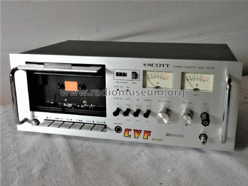 Stereo Cassette Deck CD67R; Scott; H.H.; Maynard (ID = 2254680) Ton-Bild