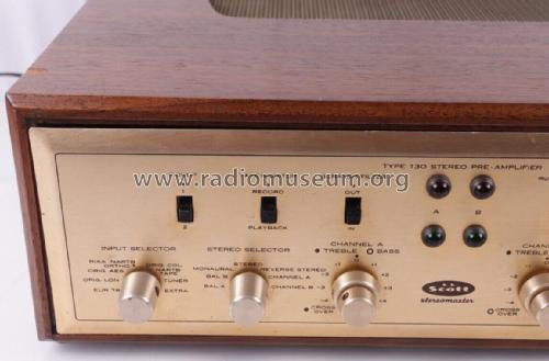 Stereo Pre-Amplifier 130; Scott; H.H.; Maynard (ID = 2933540) Ampl/Mixer