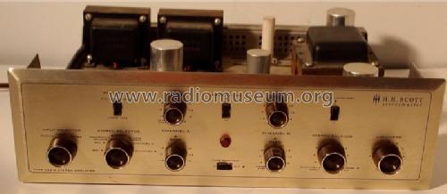 Stereomaster 222-B; Scott; H.H.; Maynard (ID = 1168203) Ampl/Mixer