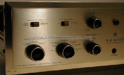 Stereomaster 222-C; Scott; H.H.; Maynard (ID = 440741) Verst/Mix