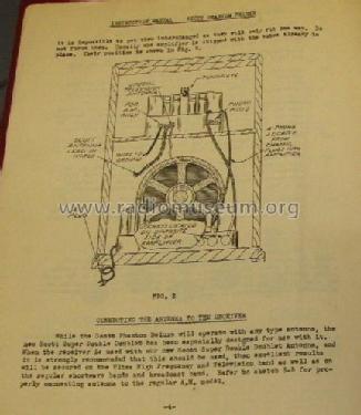 AM Phantom Deluxe Chrome CHASSIS; Scott Radio Labs.E.H (ID = 1949013) Radio