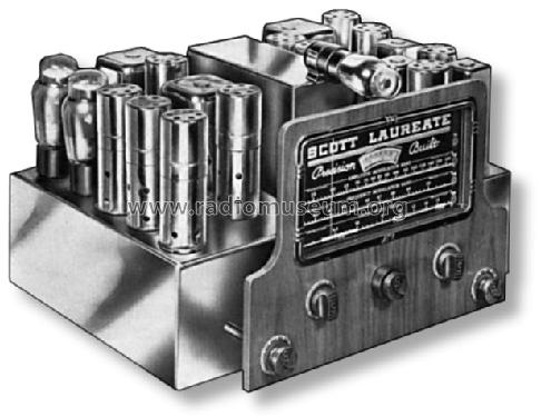 Laureate Chrome CHASSIS; Scott Radio Labs.E.H (ID = 712717) Radio